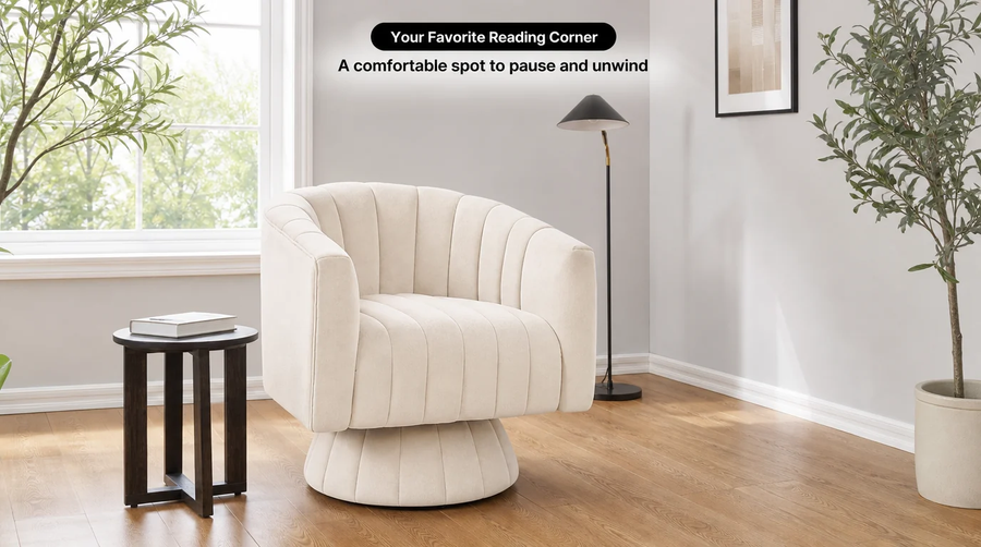 Velvet Swivel Accent Chair Ideas: 7 Ways to Style Every Room