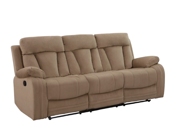 40" Modern Beige Fabric Sofa