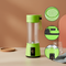 1pc 380ML Portable Blender With 6 Blades Rechargeable USB ; Personal Size Blender For Shakes And Smoothies; Traveling Fruit Veggie Juicer Cup
