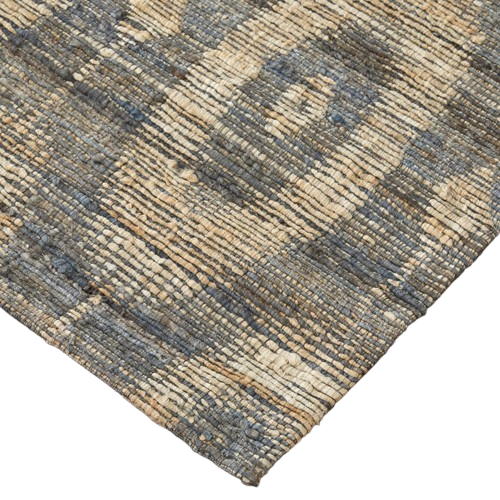 9' X 13' Taupe and Tan Geometric Hand Woven Area Rug