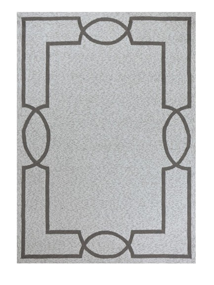 8' X 11' Ivory Indoor Outdoor Area Rug