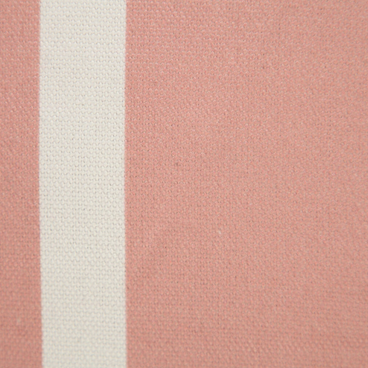 Premium 20" x 20" Pink Zippered Geometric Indoor Outdoor Throw Pillow with Microsuede Cover