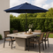 NavyTech Pro - 9ft Octagonal Market Umbrella with Rib Replacement Technology