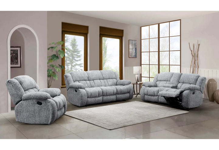 U250 Grey Glider Recliner