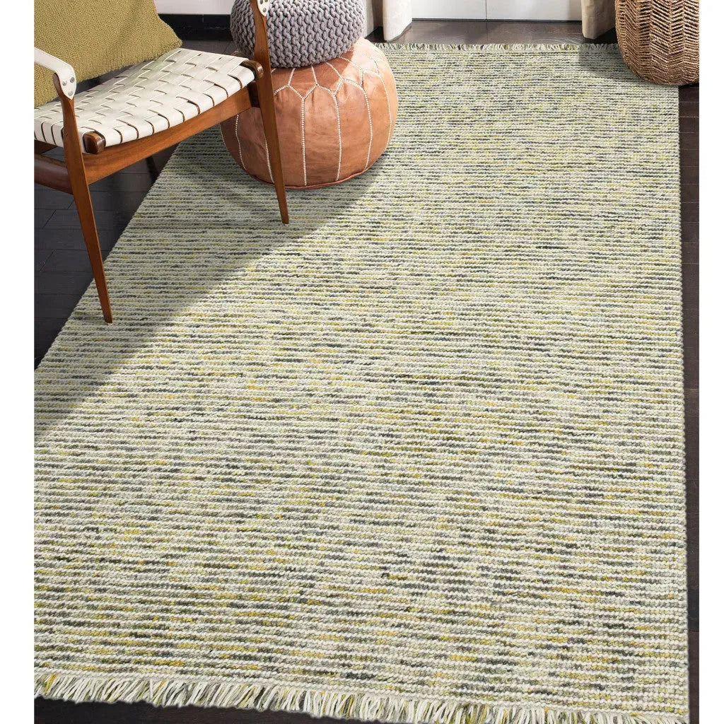 Vivid Gilcrest Hand-Woven Wool Blend Area Rug 5'x7'6"