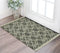 Vista Duncan Taupe Hand-Hooked Wool Area Rug 2'x3'