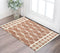 Vista Raton Sienna Hand-Hooked Wool Area Rug 2'x3'