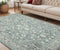 Vestige Jericha Blue Hand-Tufted Wool Blend Area Rug 5'x7'6"
