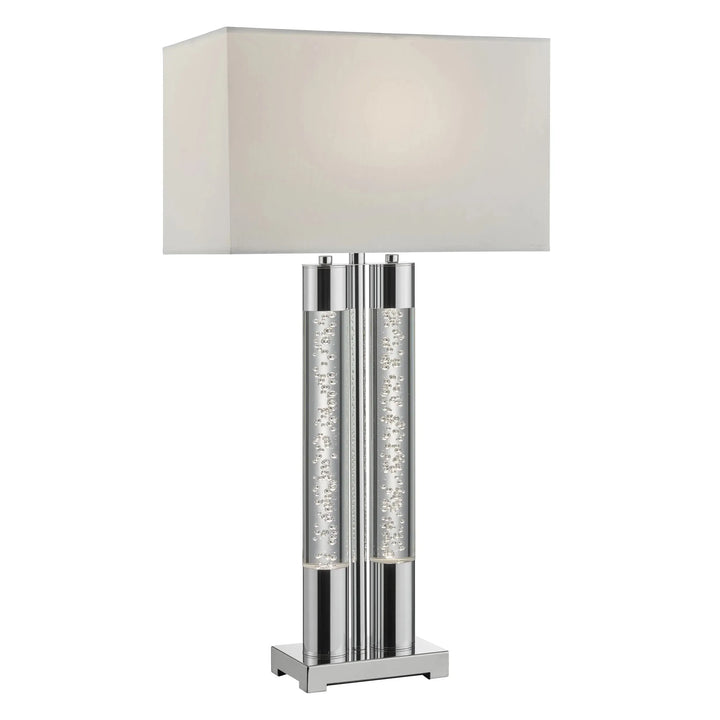 Acrylic Table Lamp Chrome