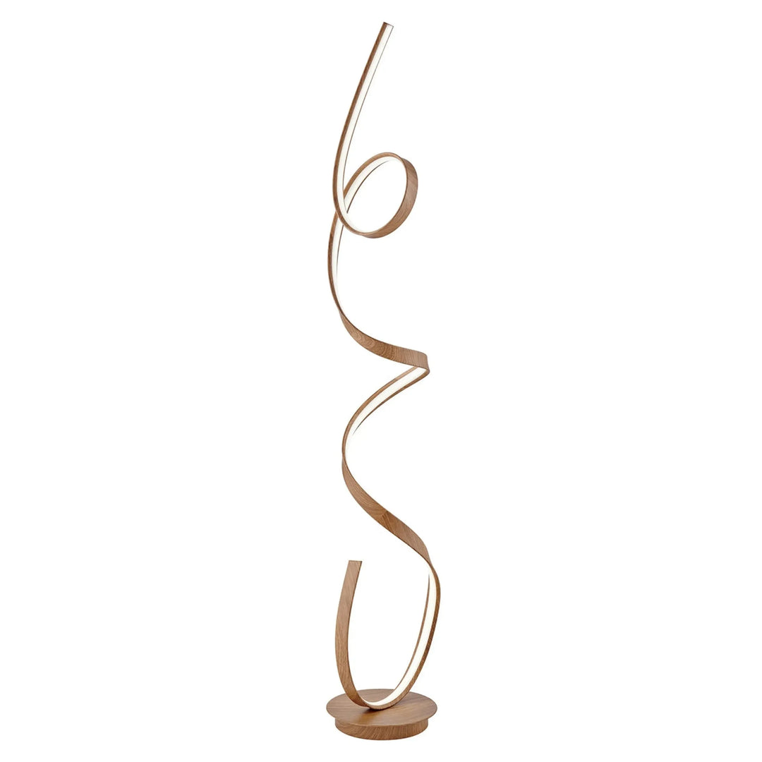 Amsterdam LED Wood 63-Inch Floor Lamp - Dimmable