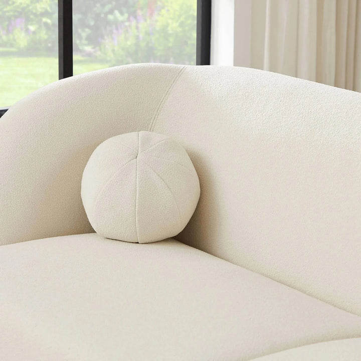 Anna French Boucle Sofa Beige