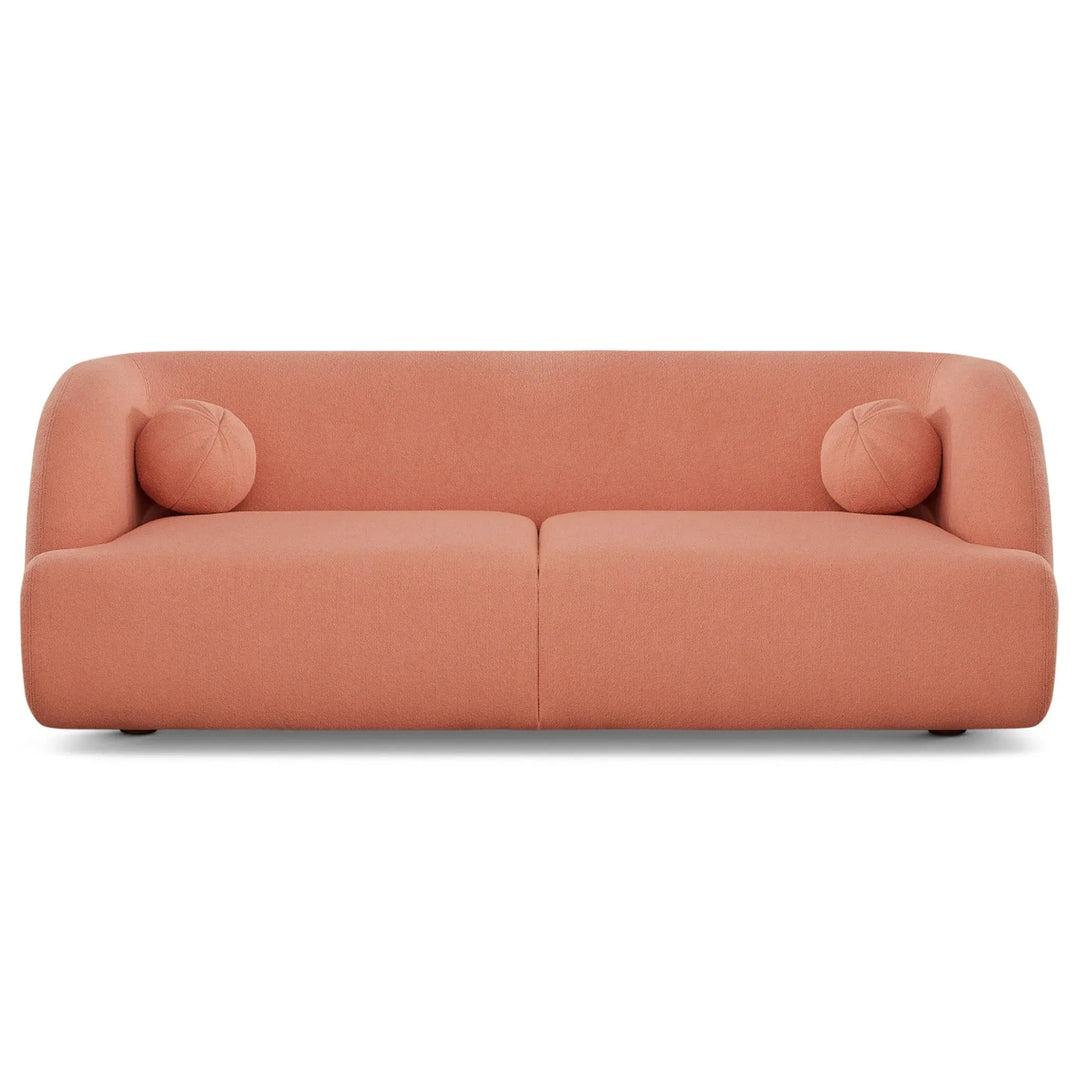 Anna French Boucle Sofa Pink