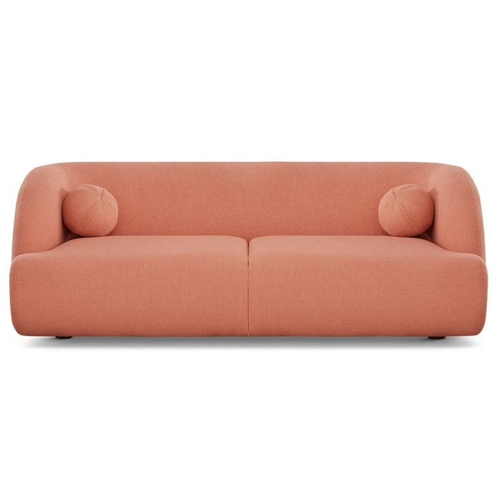 Anna French Boucle Sofa Pink