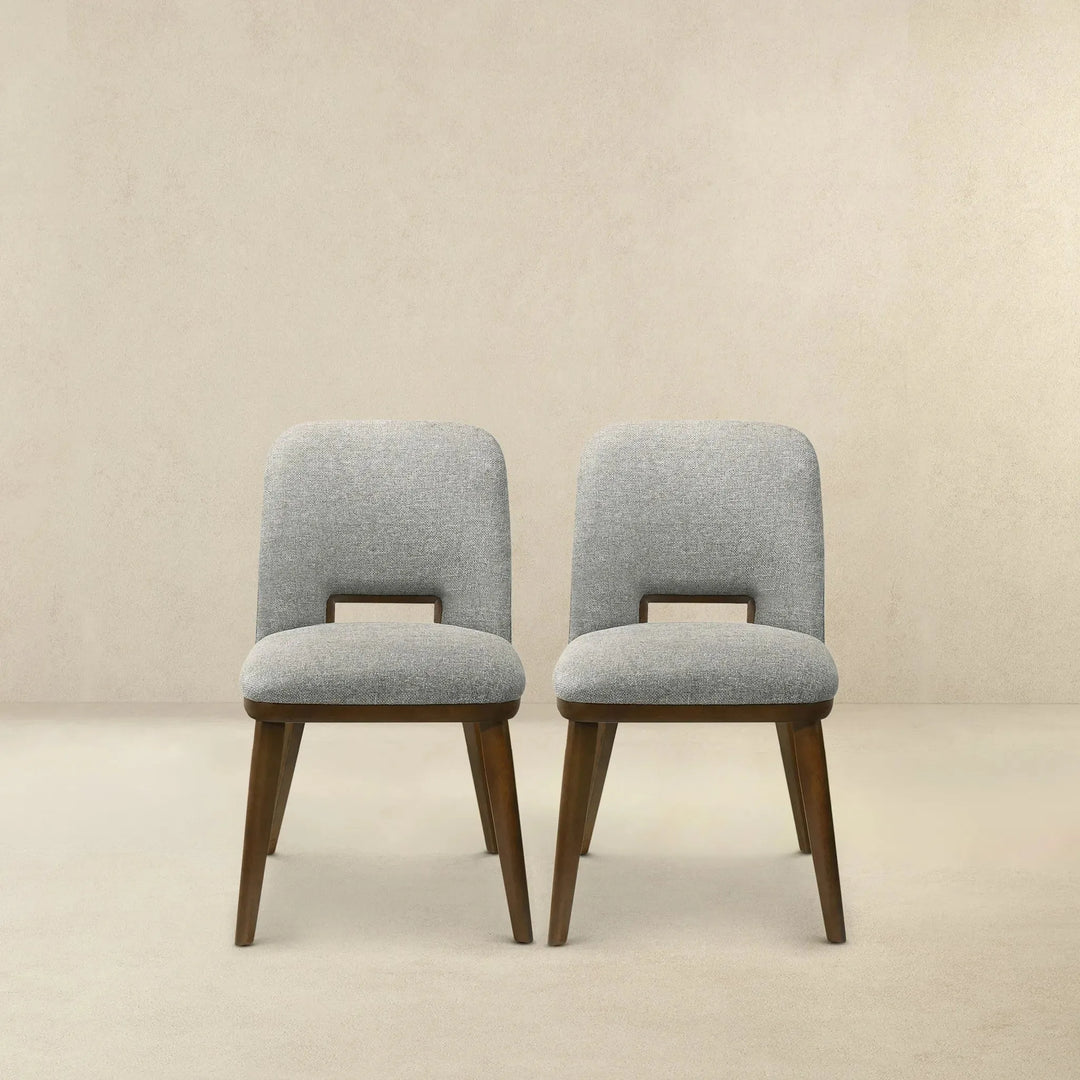 Blake Light Grey Fabric Dining Chair