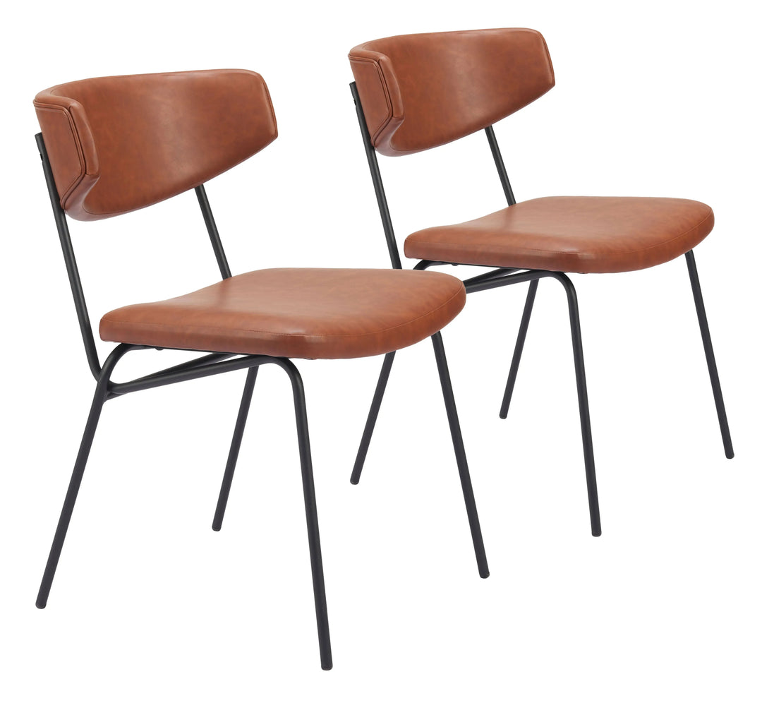 Charon Dining Chair Brown