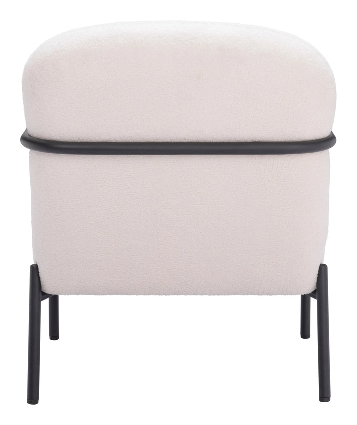 Chicago Accent Chair Ivory