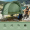 Premium 1-Person Cot Elevated Compact Tent Set with External Cover - All-in-One Off-Ground Camping System with Sleeping Cot & Weather Protection