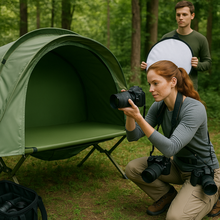 Cot Elevated Compact Tent Set