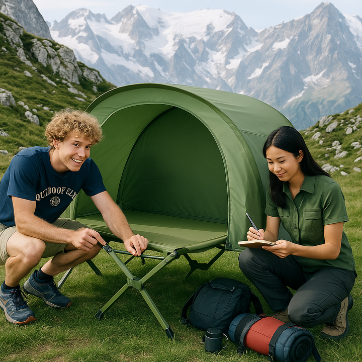 Cot Elevated Compact Tent Set