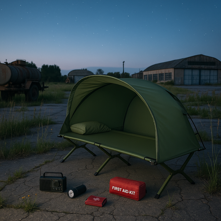 Cot Elevated Compact Tent Set