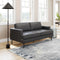 Vintage Gray Sofa – Durable Vinyl & Steel Frame | Modern Stylish Seating | Trufairs