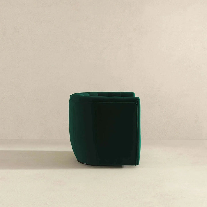 Delaney Velvet Swivel Chair