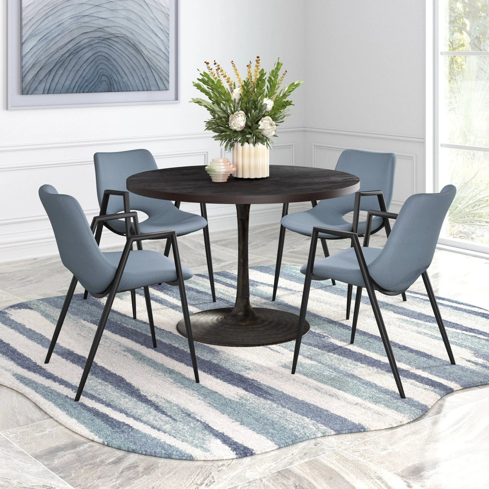 Desi Dining Chair Azure Gray
