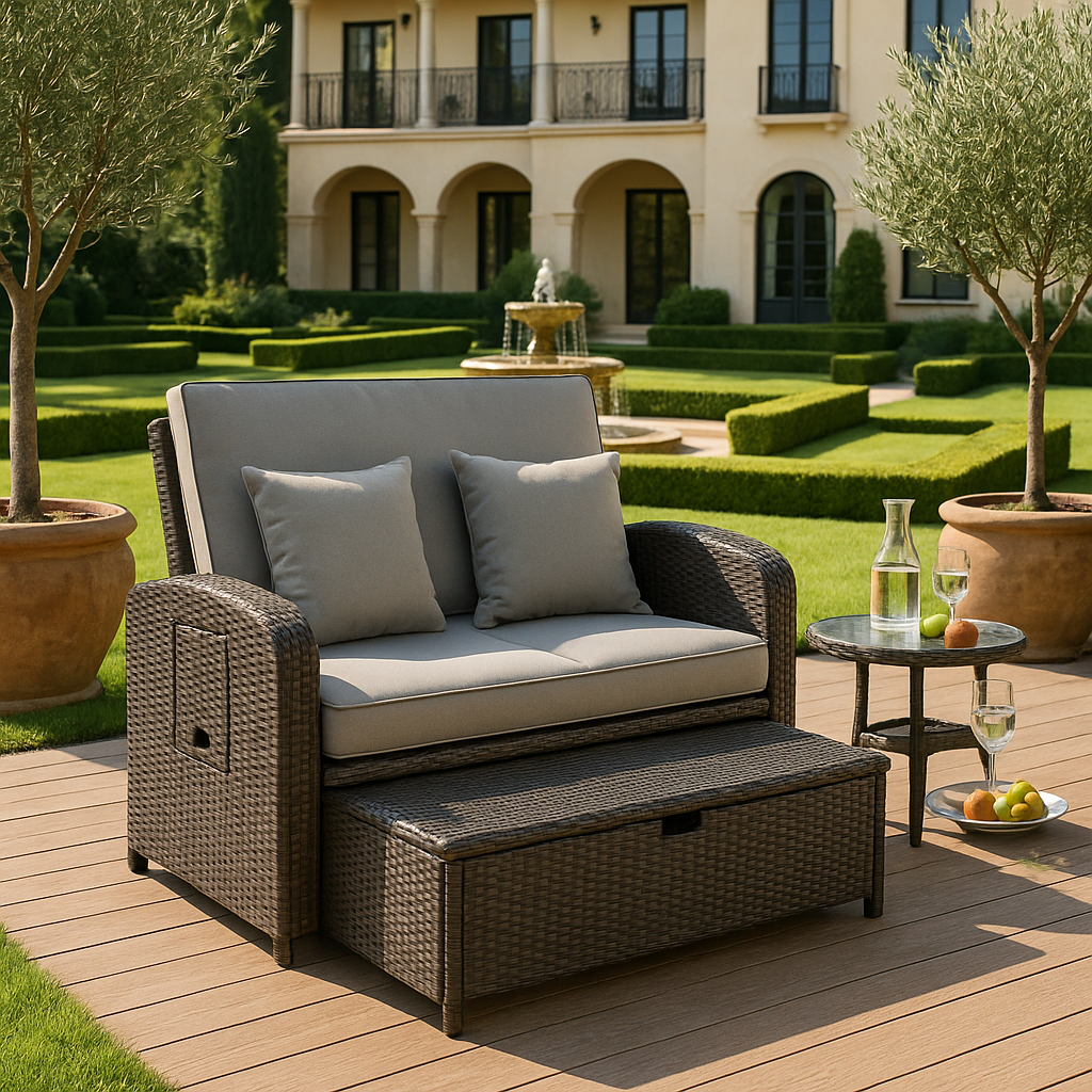 Double Chaise Lounge
