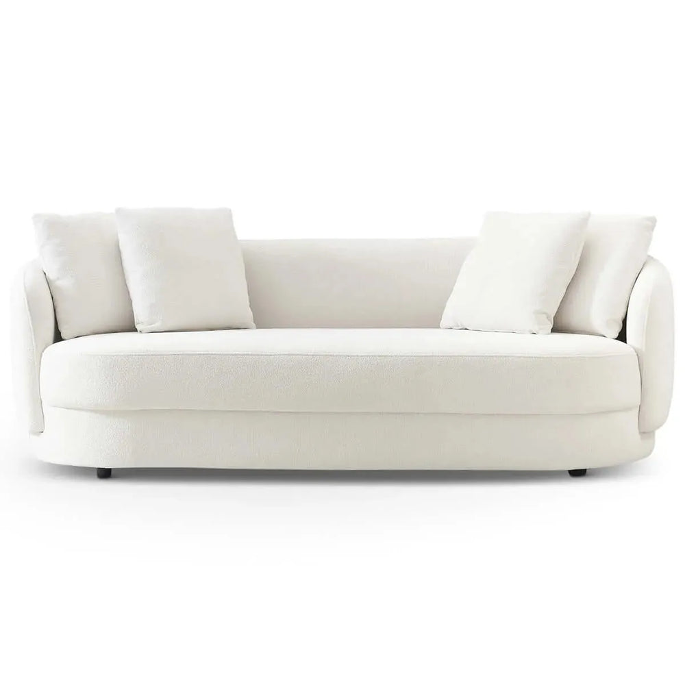 Dylan Modern French Boucle Sofa Cream