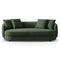Dylan Modern French Boucle Sofa Green
