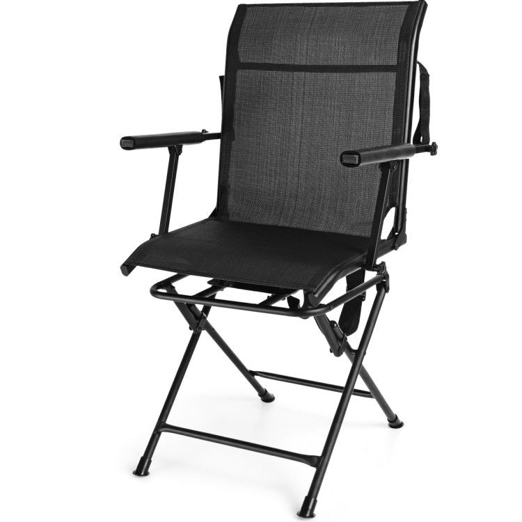 Foldable Swivel Patio Chair