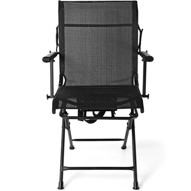 Foldable Swivel Patio Chair