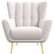Gianna Tufted French Boucle Armchair Cream