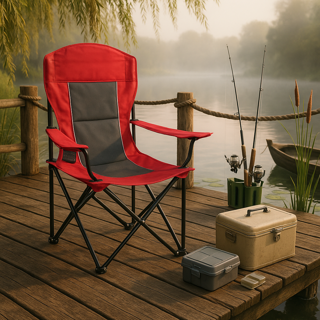 High Back Heavy Duty Lawn Chair