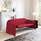 Horten Sofa Red – Vibrant Modern Upholstery & Comfort | Designer Living Room Sofa | Trufairs