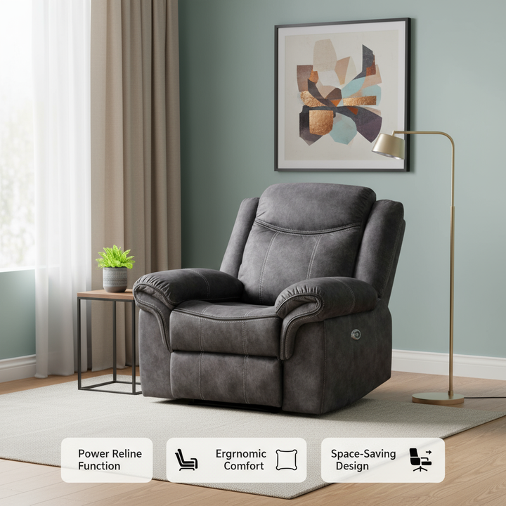 U2200 Domino Granite Power Recliner