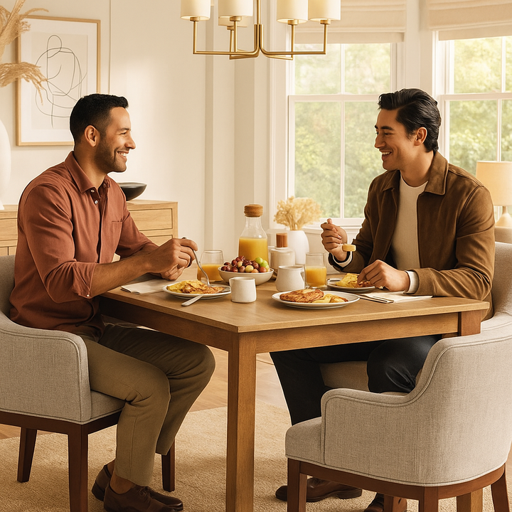 Modern Comfort Dining Chair – Performance Gray | Ergonomic Seating | Trufairs