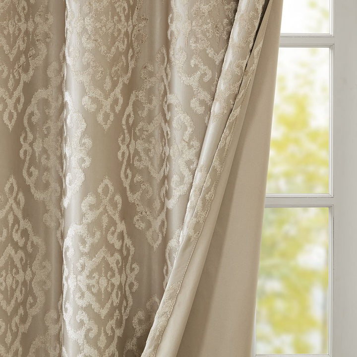 Jacquard Total Blackout Grommet Panel