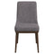 Kate Grey Fabric Dining Chair (Set Of 2)