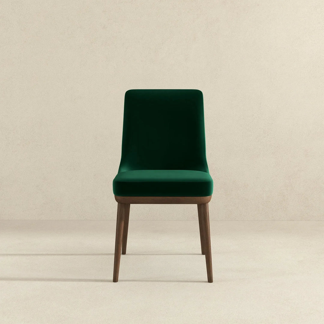 Kate Velvet Solid Wood Dining Chair