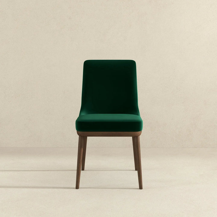Kate Velvet Solid Wood Dining Chair