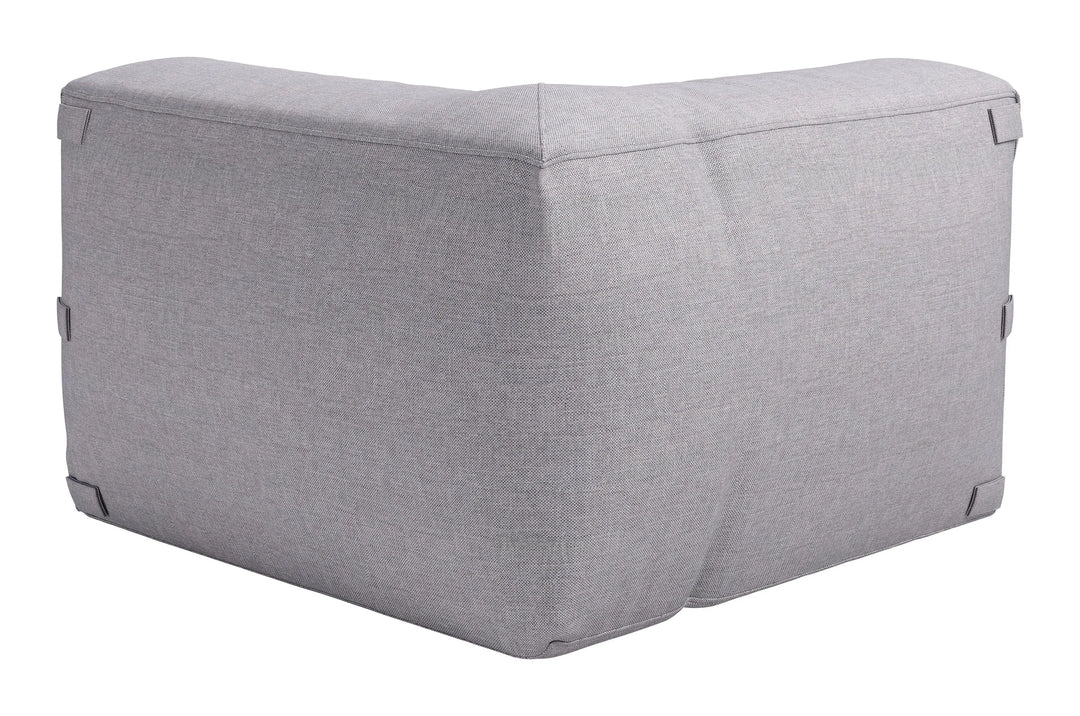 Luanda Corner Chair Gray