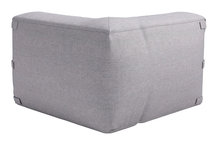 Luanda Corner Chair Gray