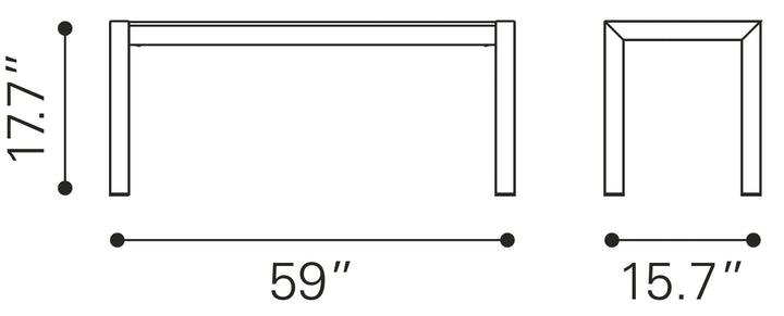 Metropolitan Double Bench