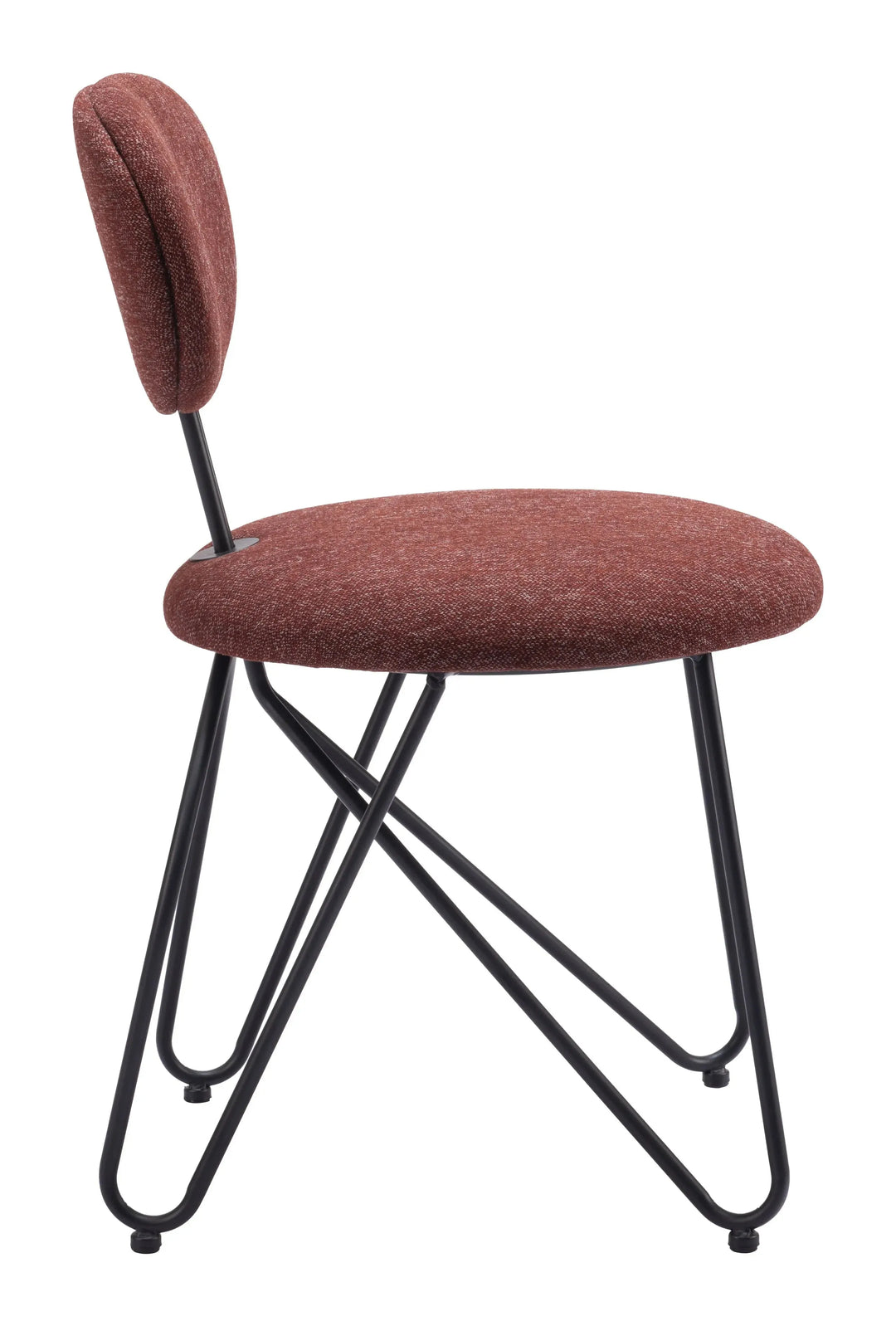 Novi Dining Chair Maroon Brown