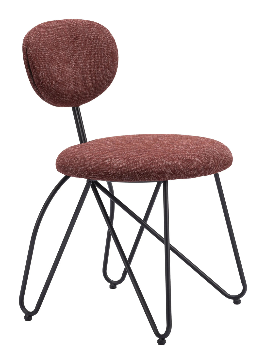 Novi Dining Chair Maroon Brown