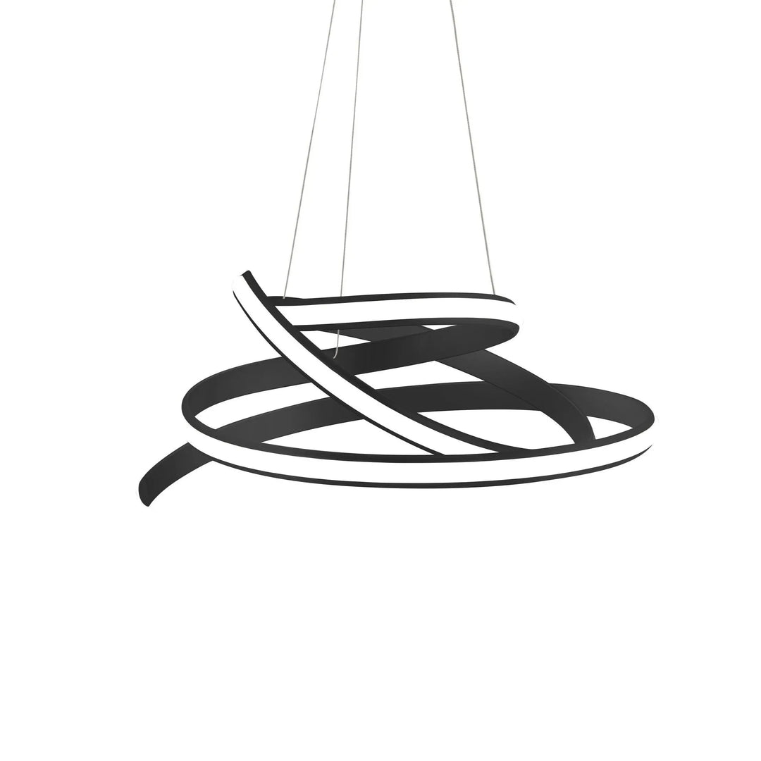 Oslo LED Adjustable Chandelier Black