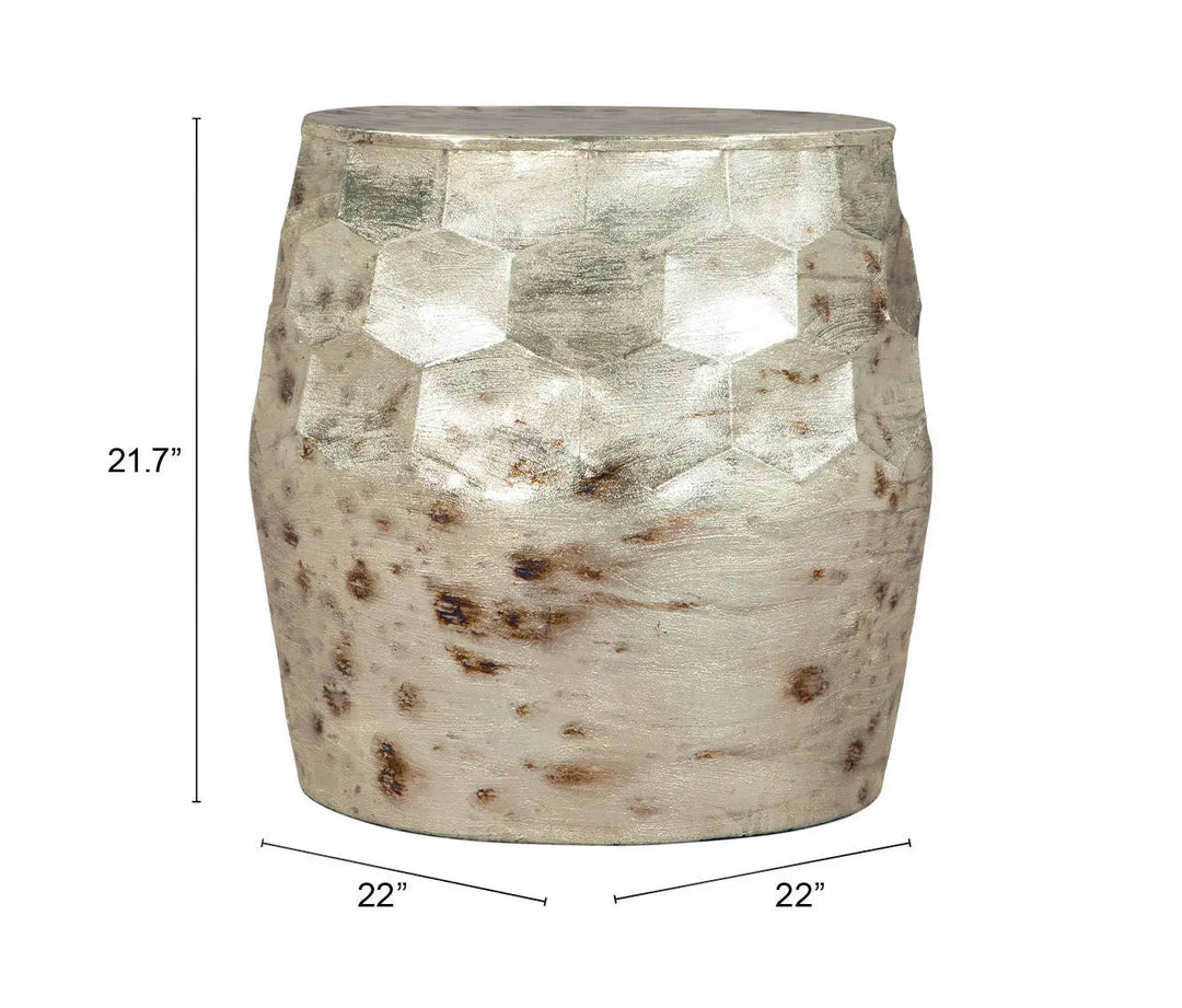 Pam Side Table Antique Beige-9