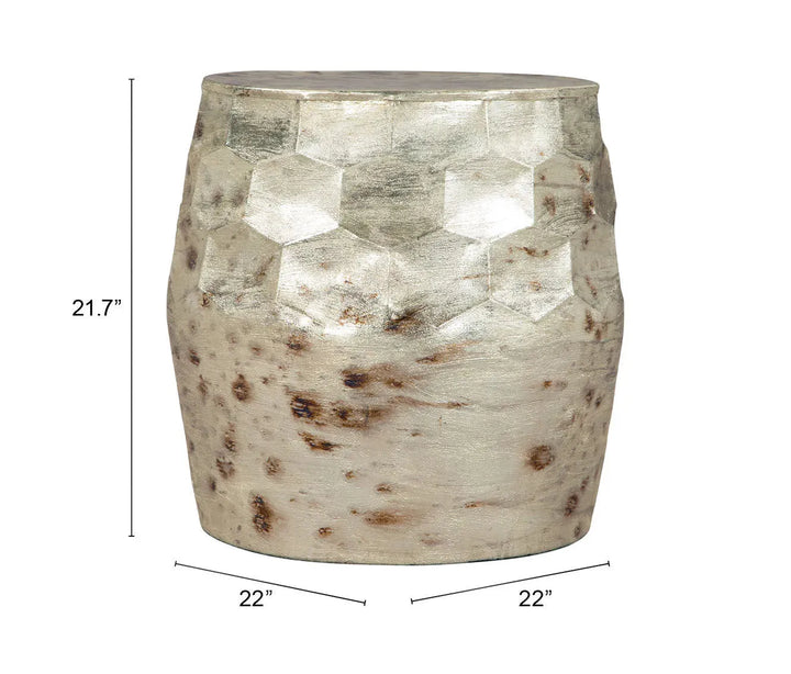 Pam Side Table Antique Beige-9