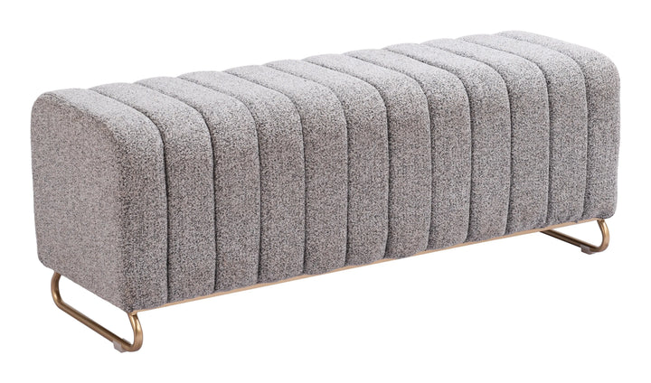 Pender Bench Stone Gray